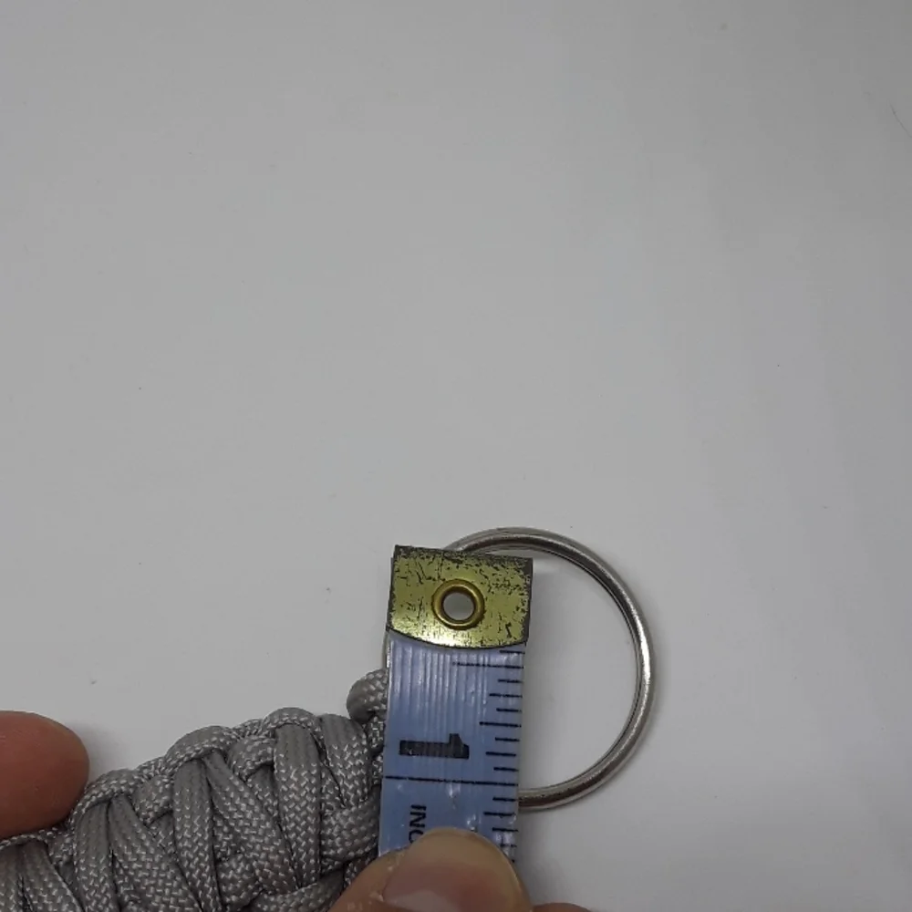 double layer 550 paracord keychain